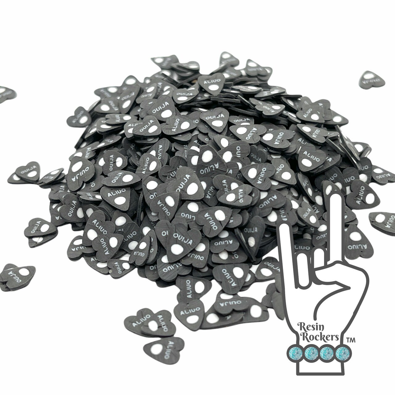 Ouija Board Pointer Polymer Clay Pieces for Epoxy and UV Resin Art